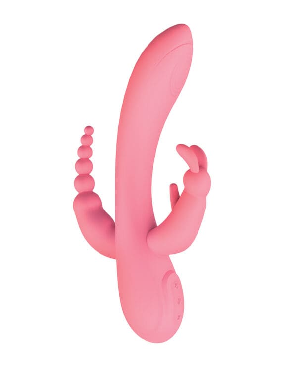 The Beat Trifecta Massager - Pink - Image 3