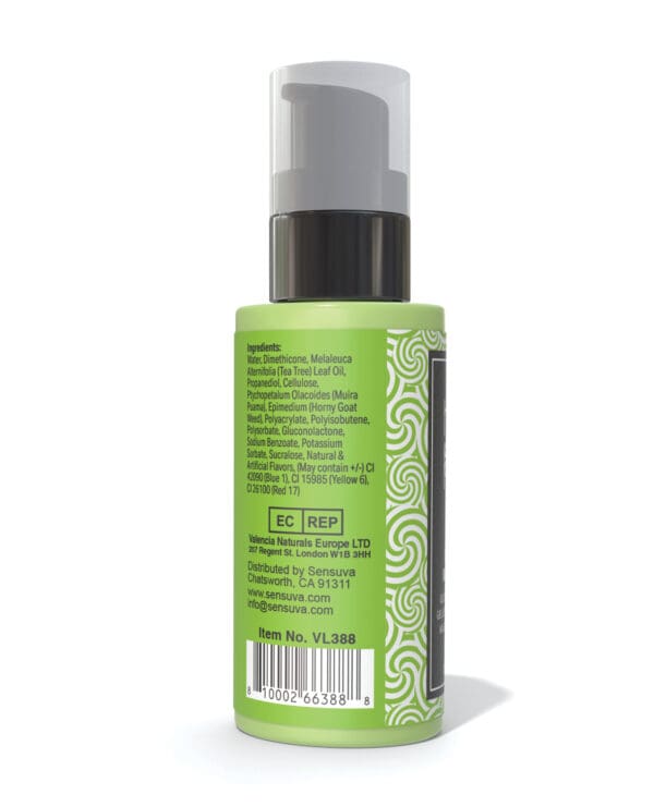 Handipop Hand Job Massage Gel - 2 oz Bottle Green Apple - Image 2