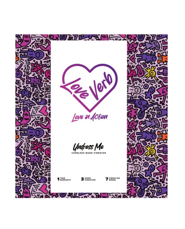 Love Verb Undress Me Copper-Infused Wand - Lilac - Image 2