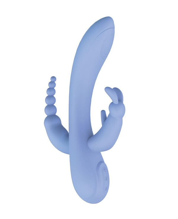 The Beat Trifecta Massager - Violet - Image 3