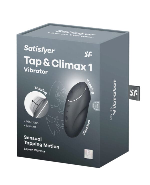 Satisfyer Tap & Climax 1 - Grey - Image 5