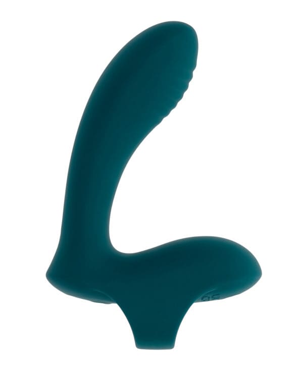 Playboy Pleasure Wrapped Around My Finger Multi Play Vibrator - Dark Teal - Image 2