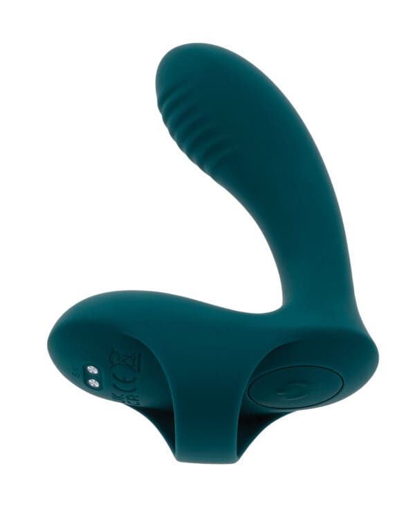 Playboy Pleasure Wrapped Around My Finger Multi Play Vibrator - Dark Teal - Image 5