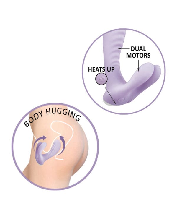 Goddess Heat-up Bunny Vibrator - Lavender - Image 4