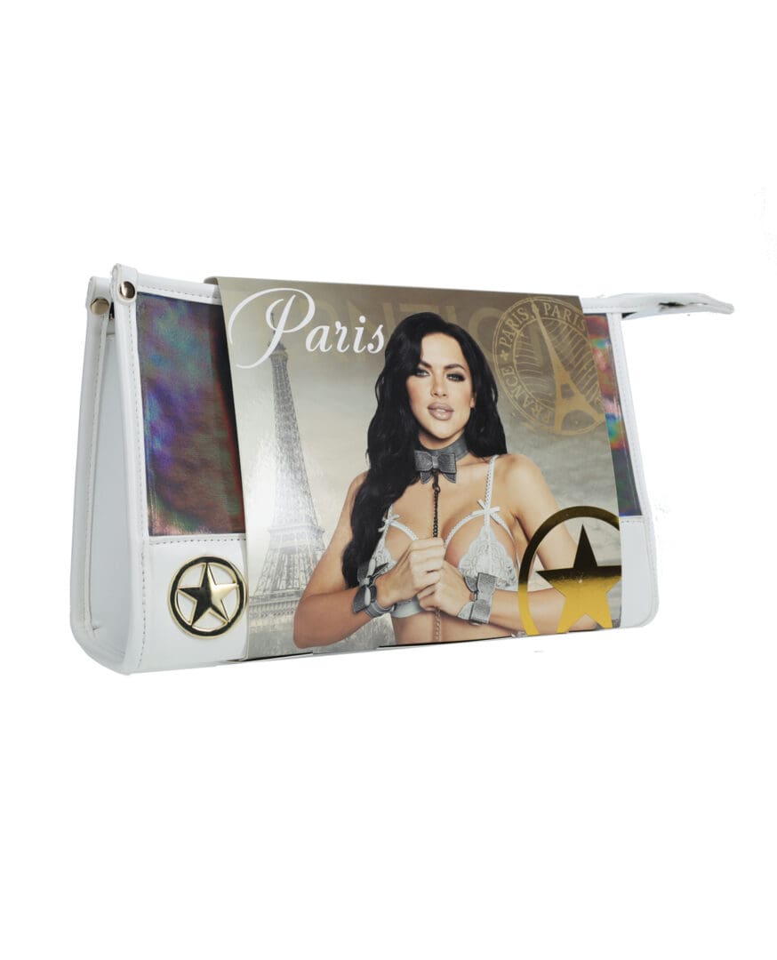 Shots Ouch! Paris Collection Bondage Kit w/Bag - Gray