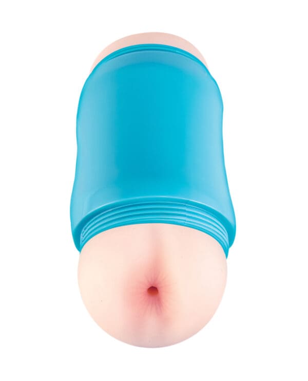 Delite Two Ways Mouth & Ass Masturbator - White - Image 2