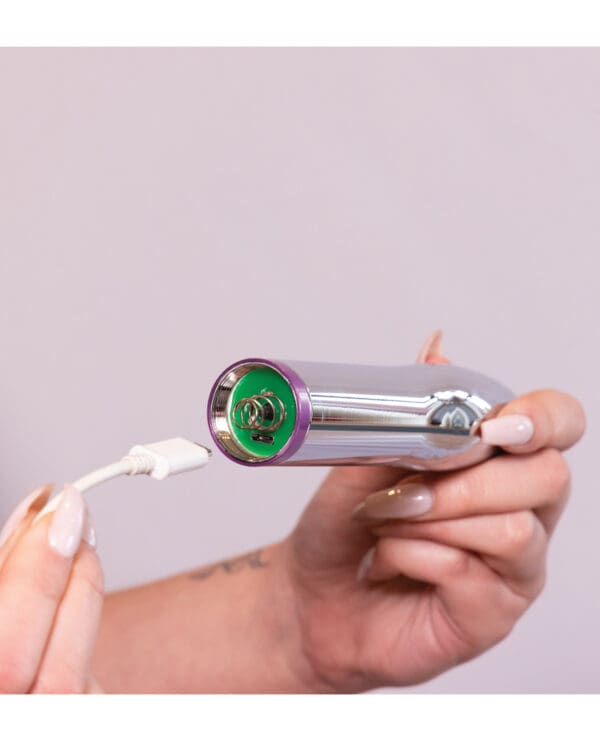 Natalie's Toy Box Fly Me To The Moon Metal Vibrator - Image 5