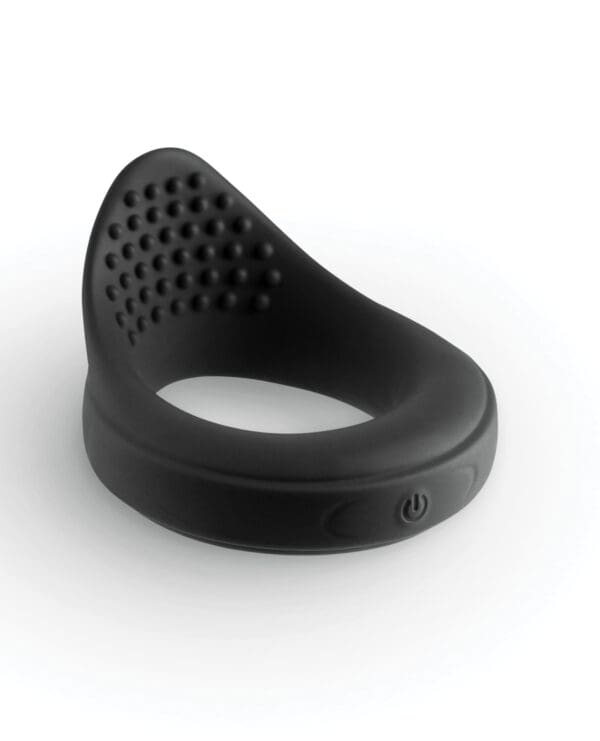 Renegade Slider Vibrating Cock Ring - Black - Image 3