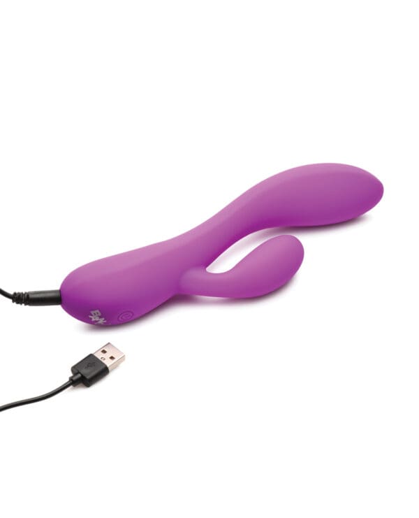 Bang! 10X Flexible Silicone Rabbit - Purple - Image 4