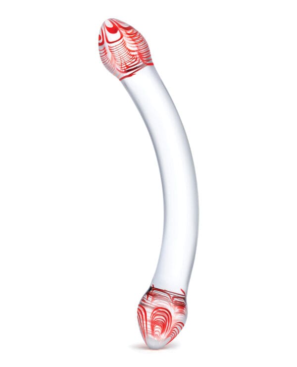 Glas Red Head Double Glass Dildo - Image 2