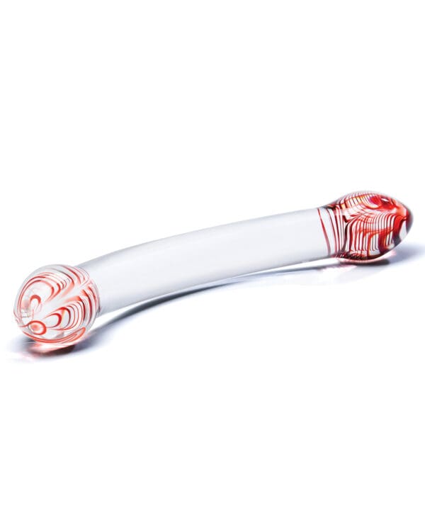 Glas Red Head Double Glass Dildo - Image 3