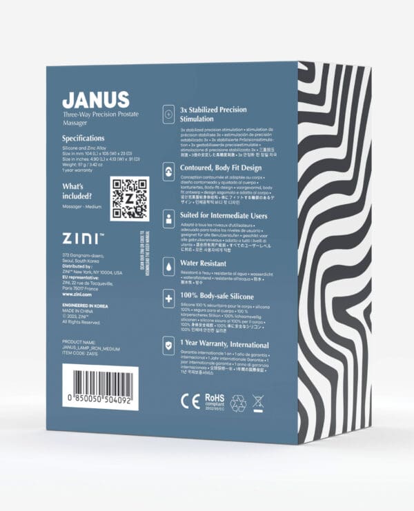 Zini Janus Lamp Iron - Medium Maroon - Image 4