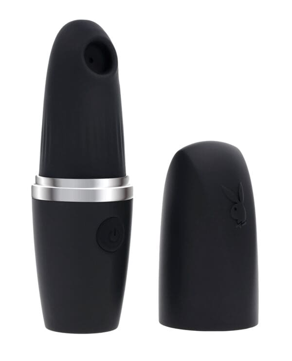 Playboy Pleasures Excursion Clitoral Suction Vibe - Black - Image 2
