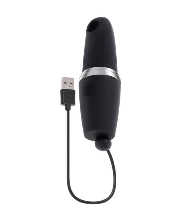 Playboy Pleasures Excursion Clitoral Suction Vibe - Black - Image 4