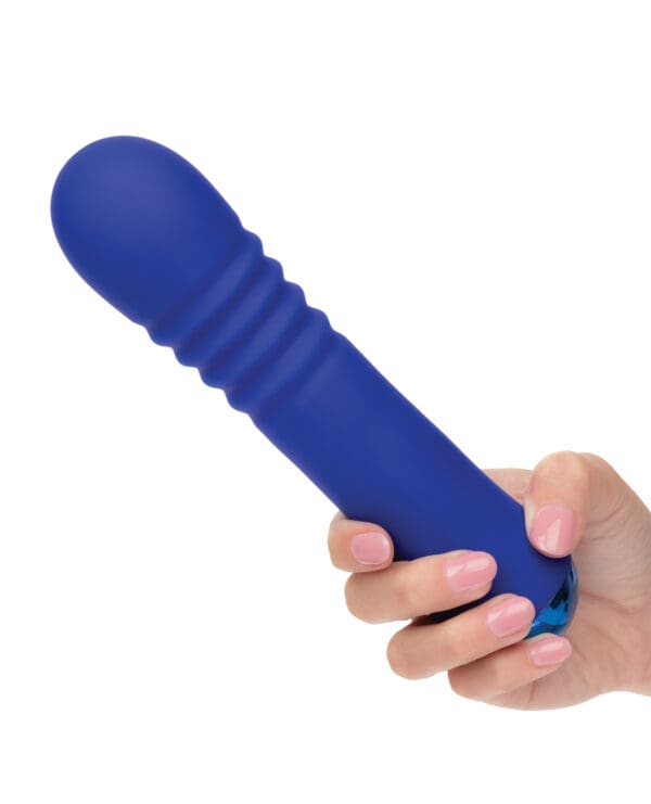 Thicc Chubby Thrusting Wand - Blue - Image 4