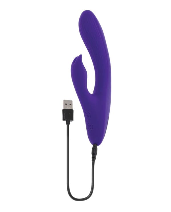 Selopa Poseable Bunny Rabbit Vibrator - Purple - Image 4