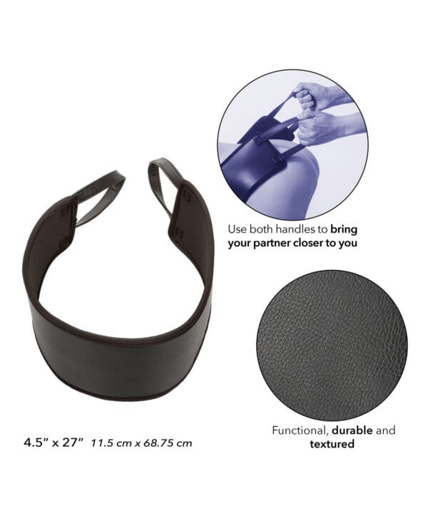 Nocturnal Collection Doggy Style Strap - Black - Image 4