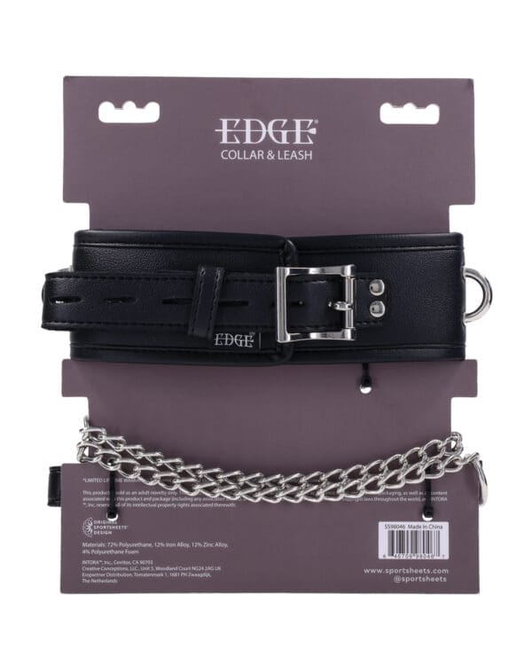 Edge Collar & Leash - Black - Image 5