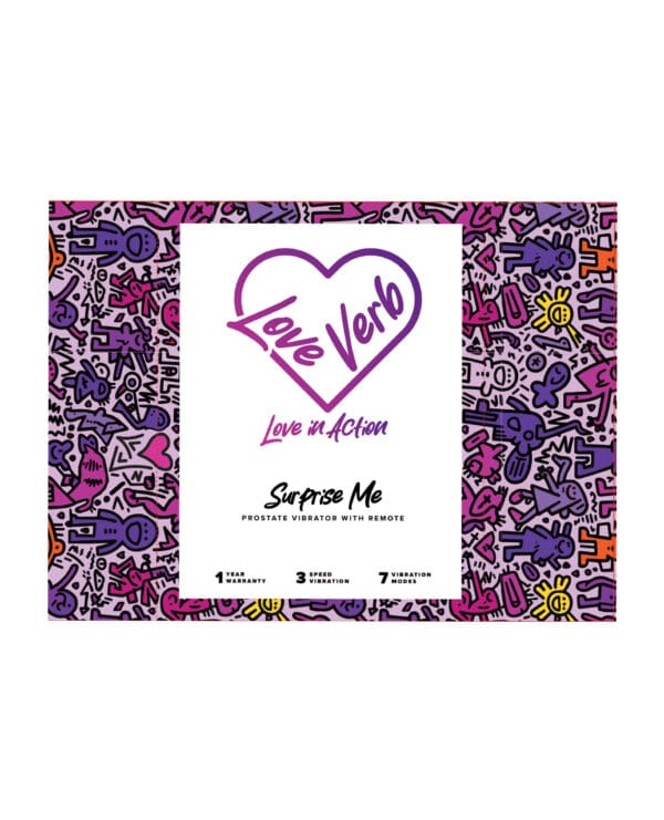 Love Verb Surprise Me Copper-Infused Prostate Massager - Lilac - Image 2