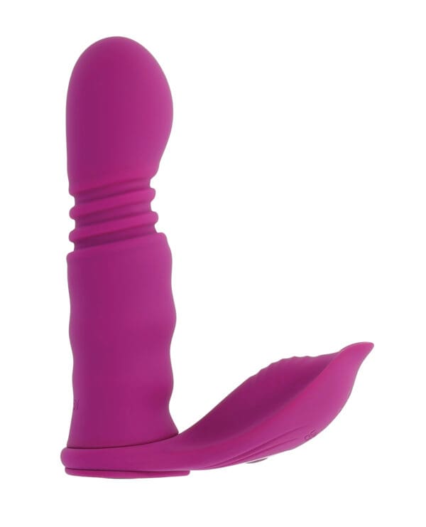 Playboy Pleasure Match Play Dual Vibrator - Fuchsia - Image 2