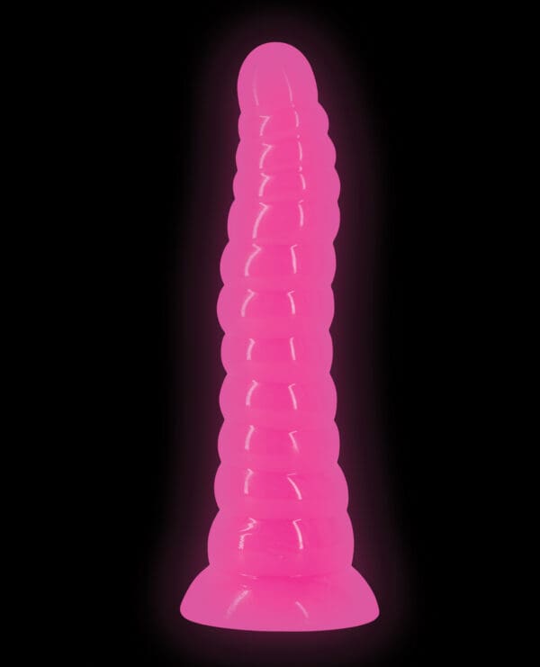 Firefly Nymph Glow in the Dark Dildo - Pink - Image 3