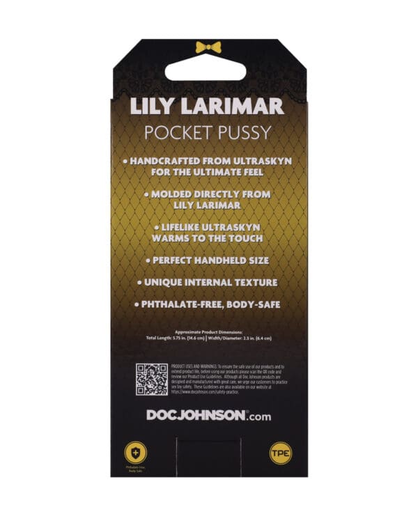 Signature Strokers ULTRASKYN Pocket Pussy - Lily Larimar, Vanilla - Image 4