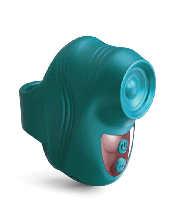 Love to Love Kisscool Tapping Finger Vibe - Teal Me - Image 2
