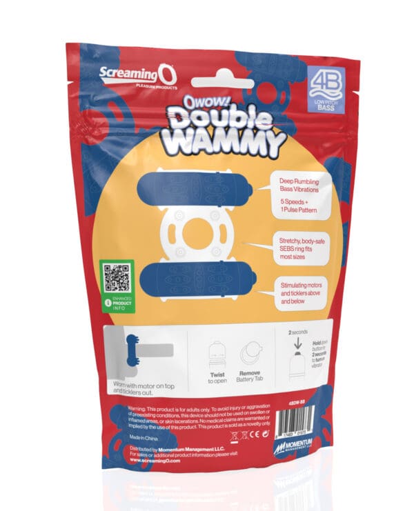 Screaming O 4B Double Wammy - Blueberry - Image 4