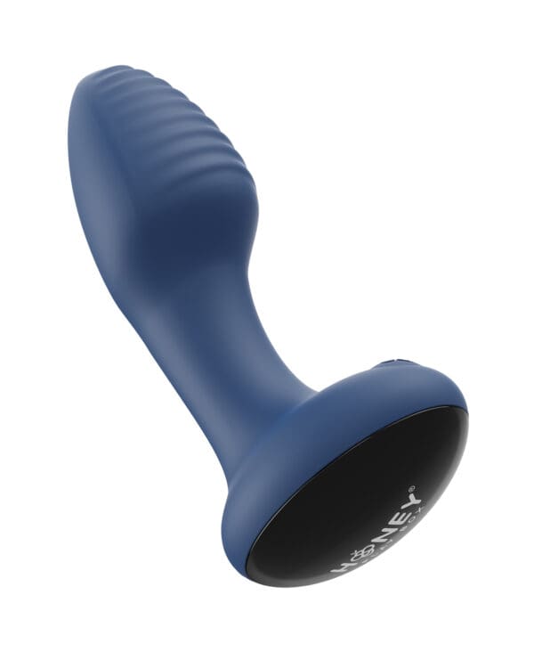 Frenzy Rotating Butt Plug - Blue - Image 2