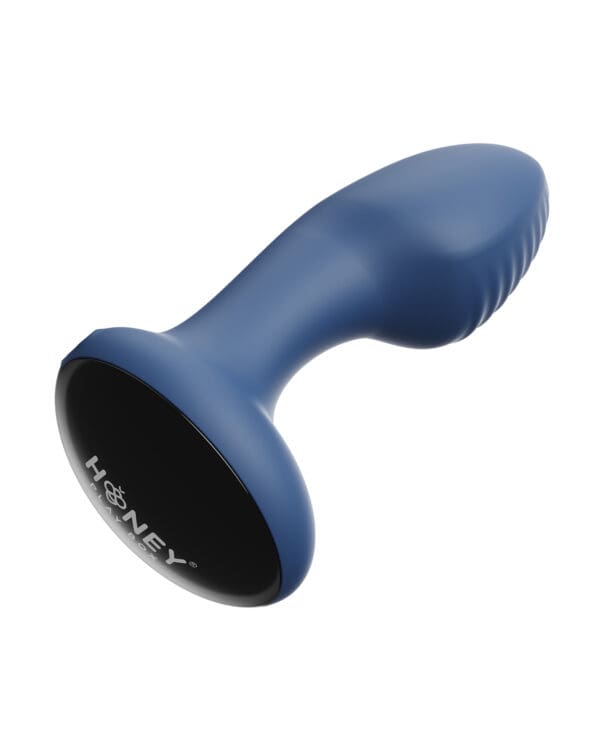 Frenzy Rotating Butt Plug - Blue - Image 3