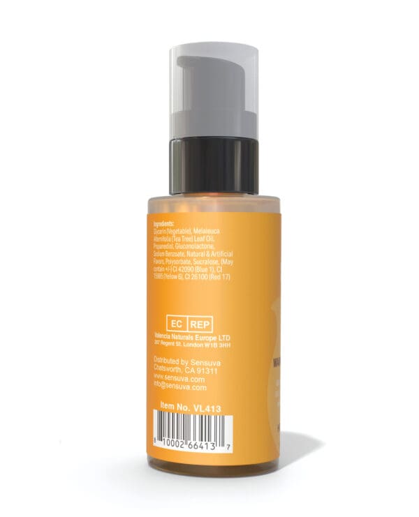 Sizzle Lips Warming Gel - 2 oz Bottle Butter Rum - Image 2