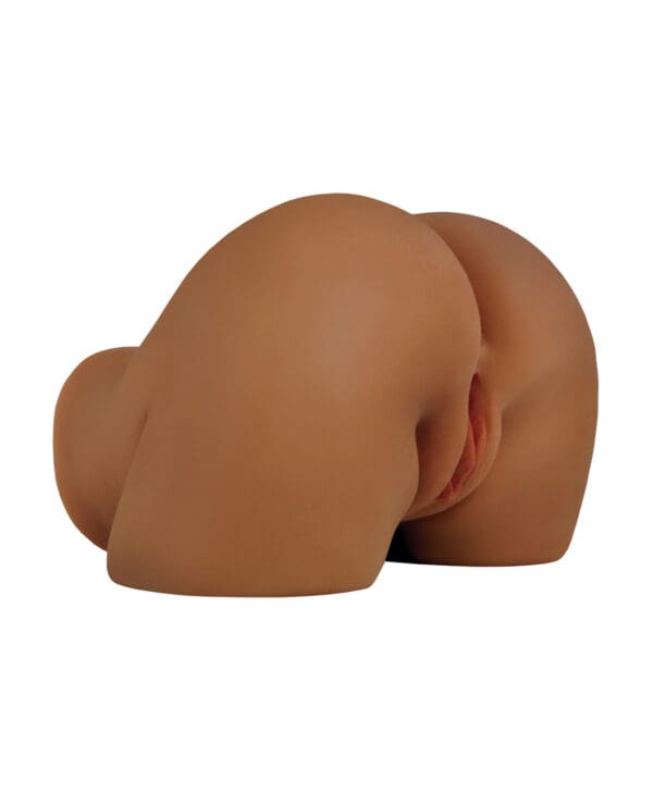 PDX Elite Shake That Ass Vibrating Mega Masturbator - Brown - Image 2