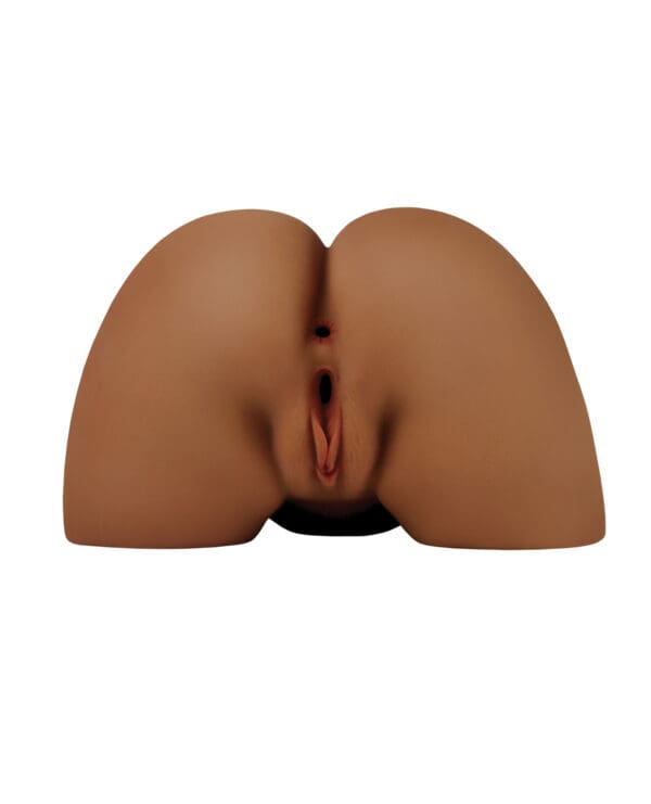 PDX Elite Shake That Ass Vibrating Mega Masturbator - Brown - Image 3