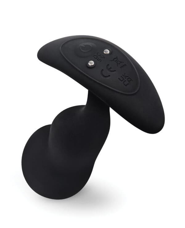 b-Vibe Remote Control P-Spot Snug Plug - Black - Image 4