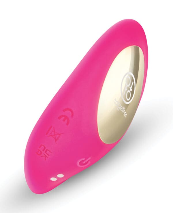 Together Suck N' Go Remote Controlled Panty Vibrator - Pink - Image 3