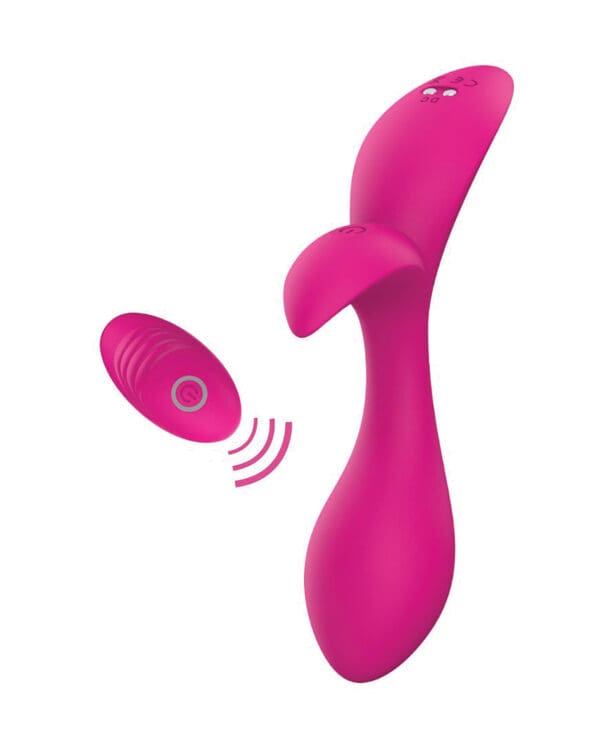 Pink Elephant Buzzy Bae Rechargeable Vibe w/Remote - Pink - Image 2