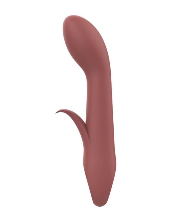 NUDE Sierra Rechargeable G-Spot Duo Vibrator - Peach - Image 3
