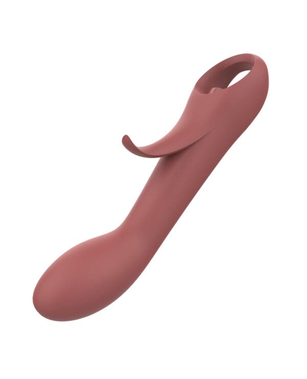 NUDE Sierra Rechargeable G-Spot Duo Vibrator - Peach - Image 5