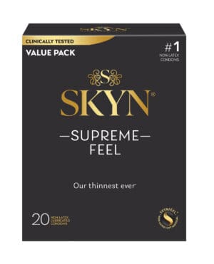 Lifestyles SKYN Supreme Feel Condoms - Pack of 20