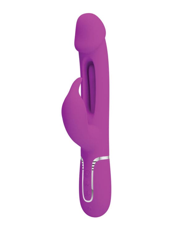 Pretty Love Twinkled Tenderness Kampas Flicking Rabbit - Fuchsia - Image 2