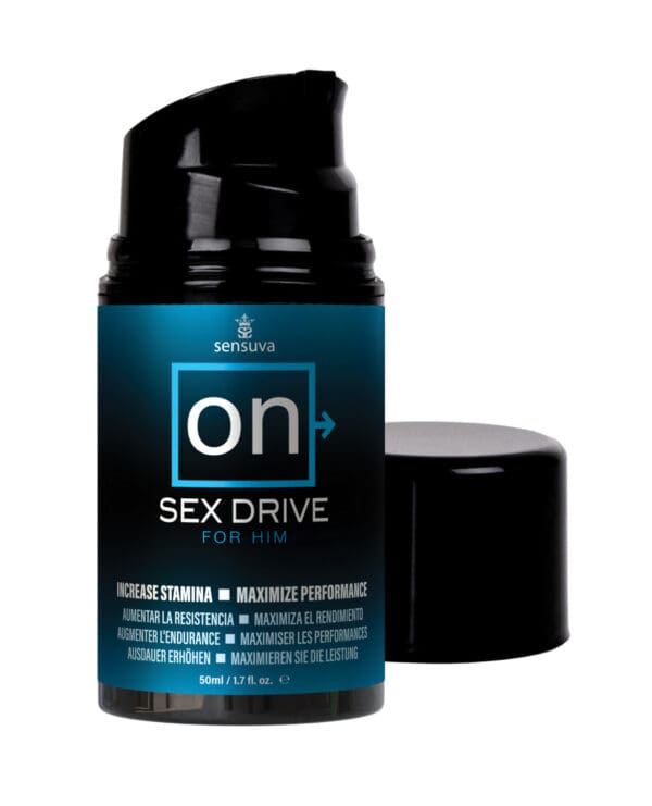 ON for Him Sex Drive Cream - 1.7 oz Bottle - Image 2