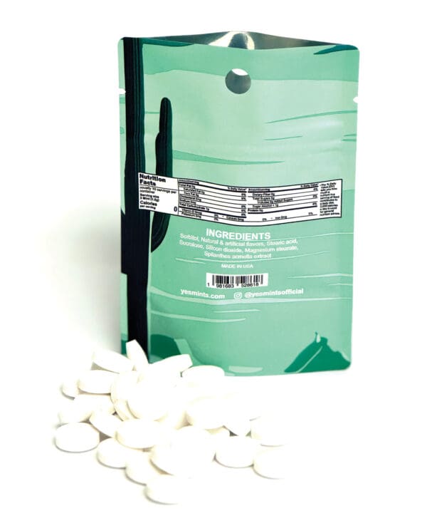 High & Dry Cottonmouth Mints - Pack of 25 Wintergreen - Image 3