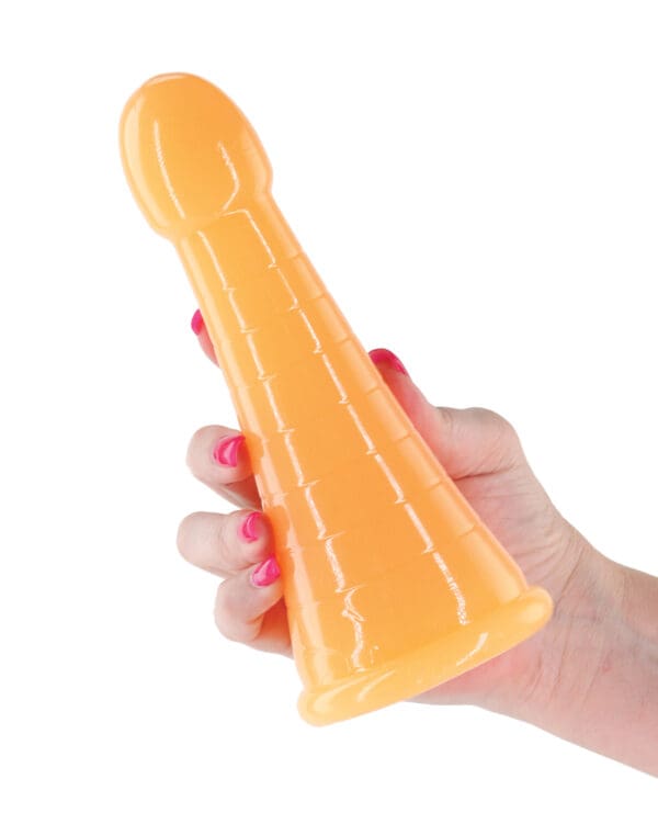 Firefly Phoenix Glow in the Dark Dildo - Orange - Image 4