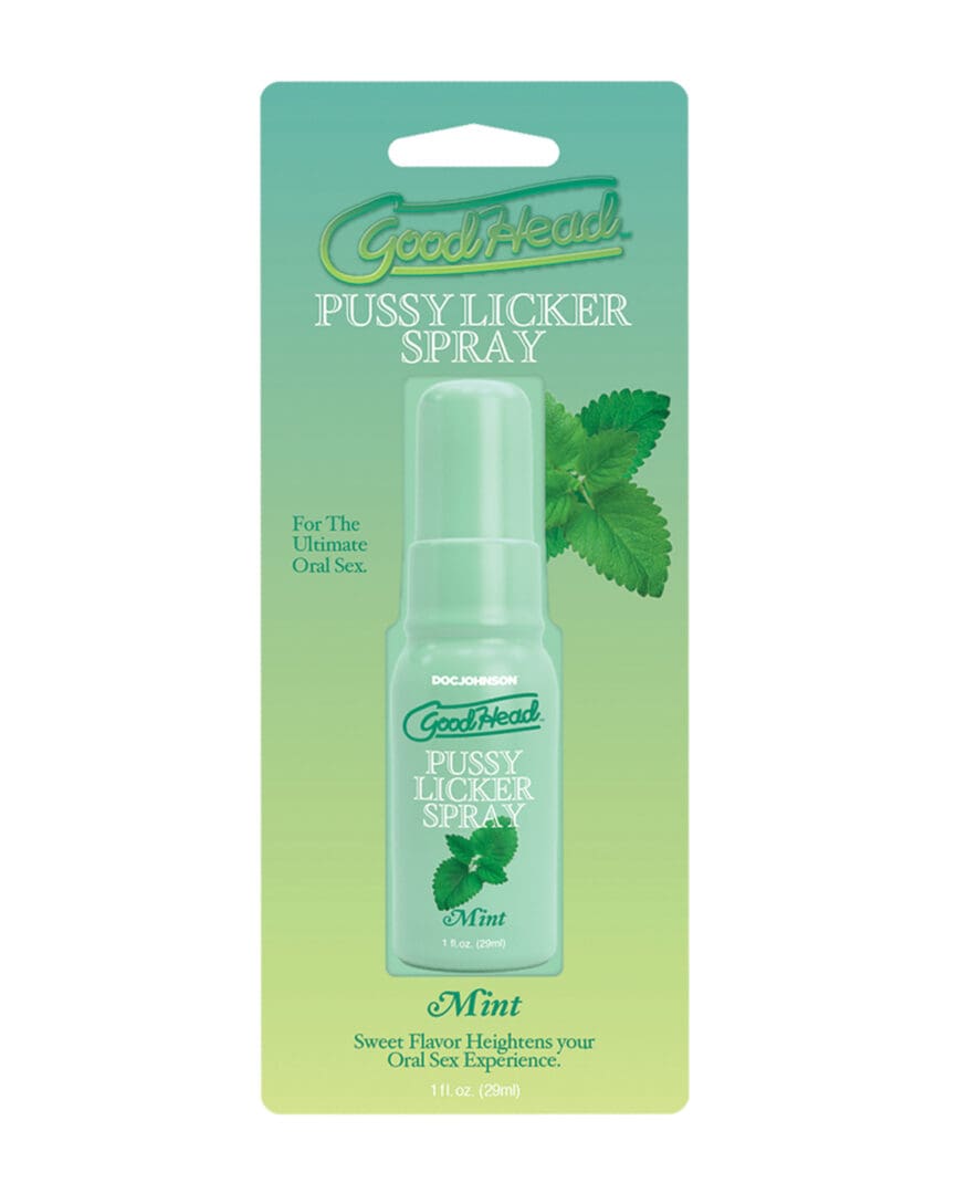 GoodHead Pussy Licker Spray - 1 oz Mint