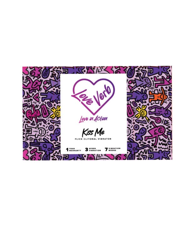 Love Verb Kiss Me Copper-Infused Clit Tickler - Lilac - Image 2