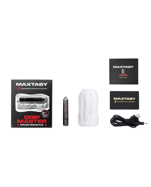 Maxtasy Grip Master Sleeve & Bullet - Clear - Image 5
