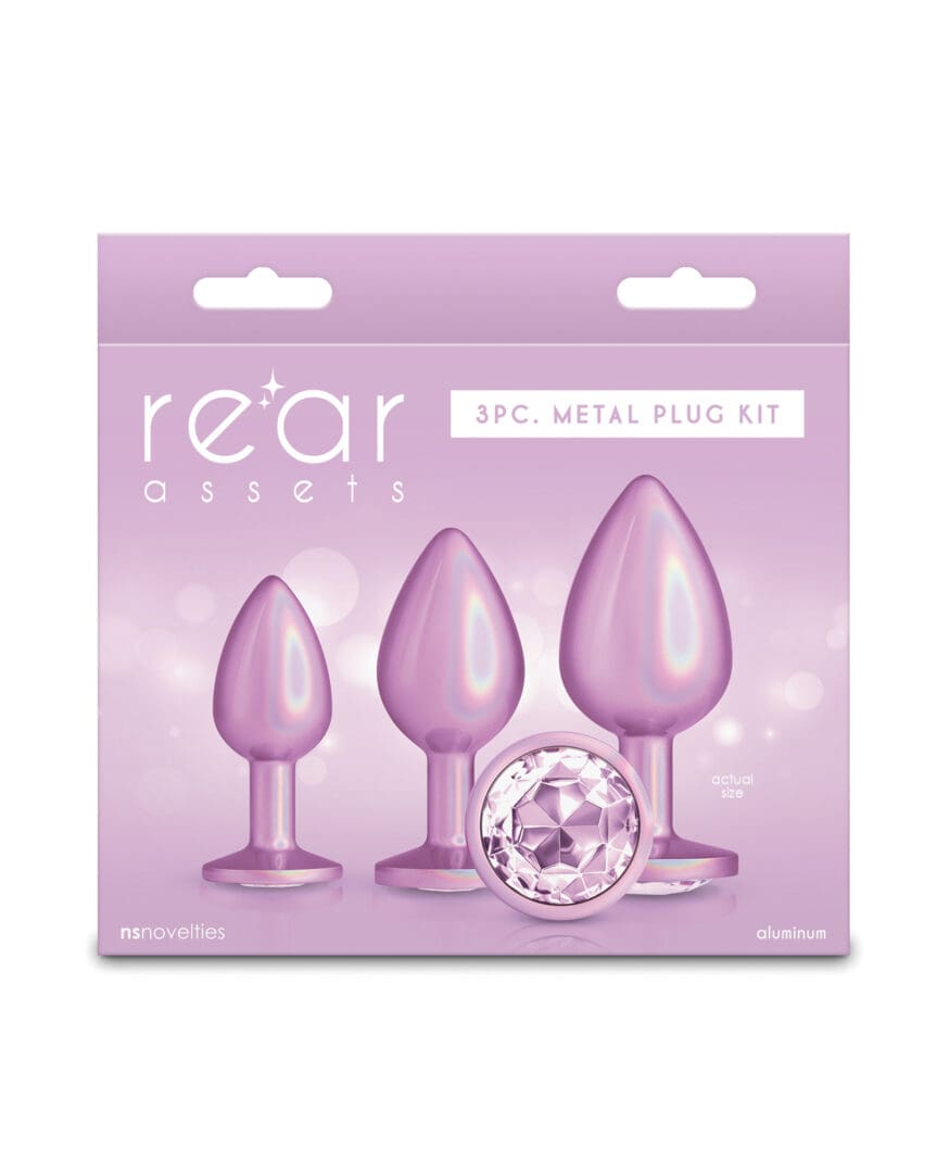 Rear Asset Iridescent Pink Trainer Kit - Pink Gem