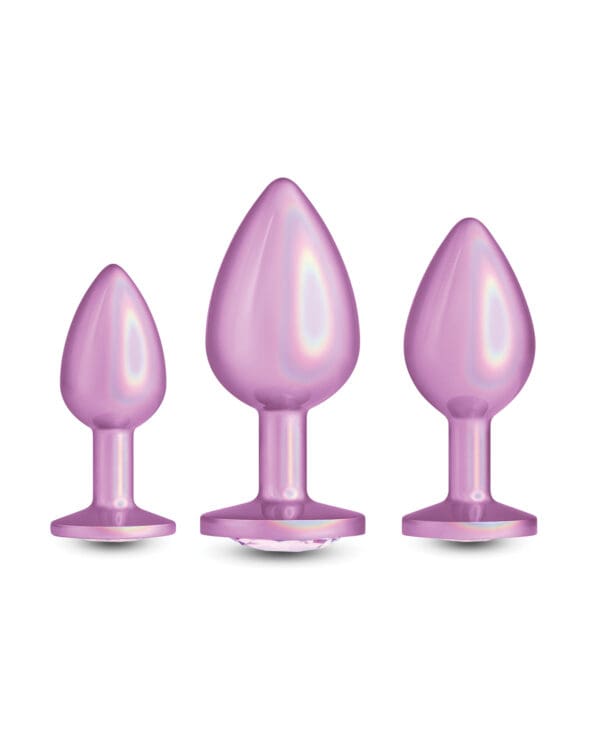 Rear Asset Iridescent Pink Trainer Kit - Pink Gem - Image 2