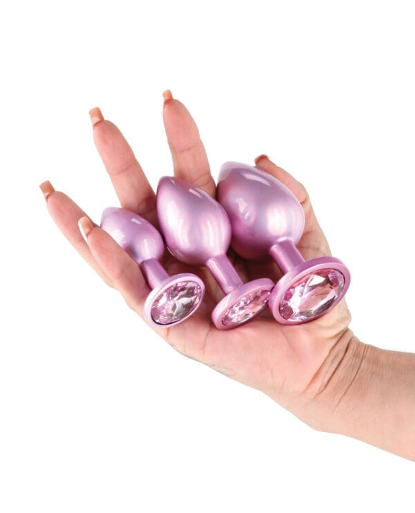 Rear Asset Iridescent Pink Trainer Kit - Pink Gem - Image 3