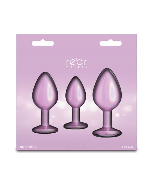 Rear Asset Iridescent Pink Trainer Kit - Pink Gem - Image 4